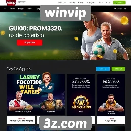 Novas promoções atraem jogadores para o site Winvip